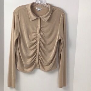 J for Justify Women’s Size XL Beige Top